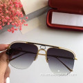 Unisex Piața Semi Rimless Sun Ochelari de soare cu ridicata